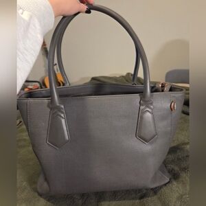 Dagne Dover Signature Charcoal Gray Tote Bag